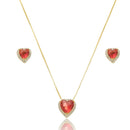 Colar Delicado Coração  2-60