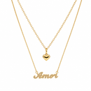 Colar Coração Amor Coleção Femme 3-40