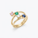 Anel com Pedras  & Cores  6-86