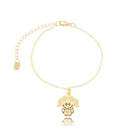 Pulseira Personalizada Pingente Menina 6-24