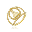 Anel Cravejado Nossa Senhora 5-97