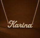 Colar Personalizado Nome Cravejado 6-40