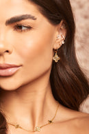 Brinco Argola com Pingente  9-127