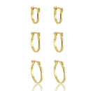 Brinco Argola Lisa Delicada Trio G 8-270