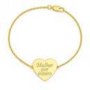 Pulseira Coração Mulher por Inteiro por Micele Ioris 6-36