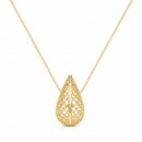 Colar  Liso Minimalista Gota 10-73