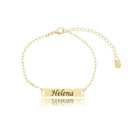 Pulseira Personalizada Plaquinha com Nome 6-26