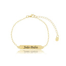 Pulseira Infantil Personalizada Plaquinha  6-31