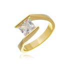 Anel Solitário Clássico  2-27