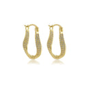 Brinco Argola Cravejada 8-298