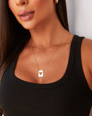 Colar Personalizado Escapulario Letra Lisa 6-16