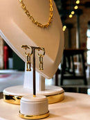 Brinco Argola com Pingente Coleção Hera 9-124