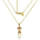 Colar Pingente Menina 7-47