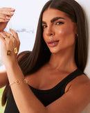 Colar Personalizado Escapulario Letra Lisa 6-16