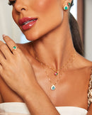 Anel com Pedras  & Cores Coleção Femme 6-83