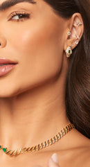 Brinco Cravejado Médio Cobra 3-48